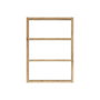 Hanah Home Pr1-A Estantería de Pared Pino Atlántico